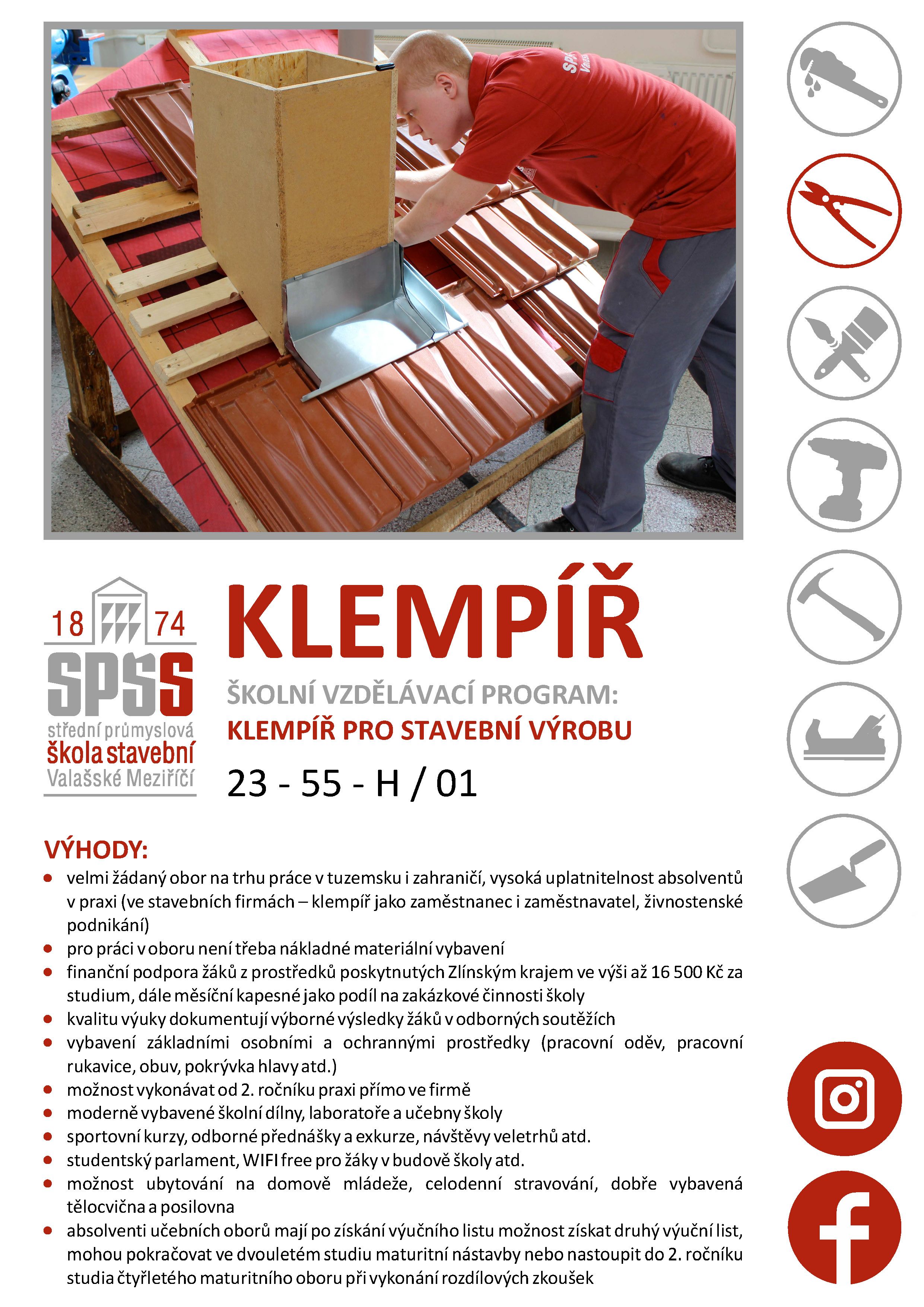 Klempíř SPŠSVM